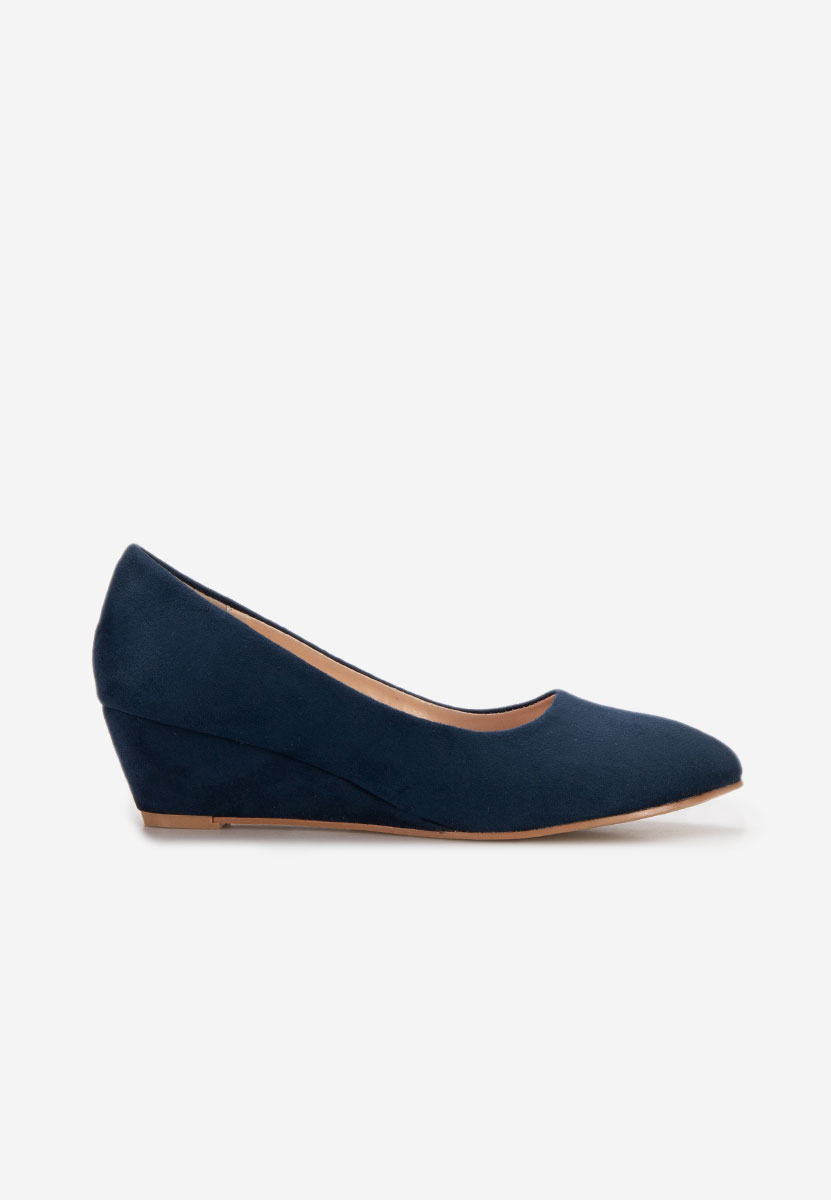 Pantofi cu platforma Orsola navy