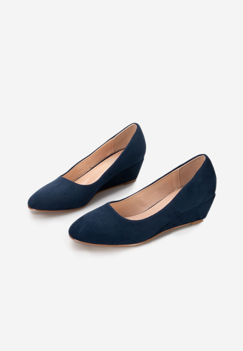 Pantofi cu platforma Orsola navy