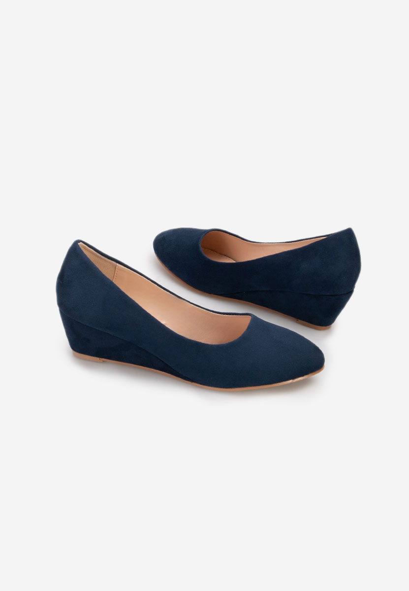 Pantofi cu platforma Orsola navy