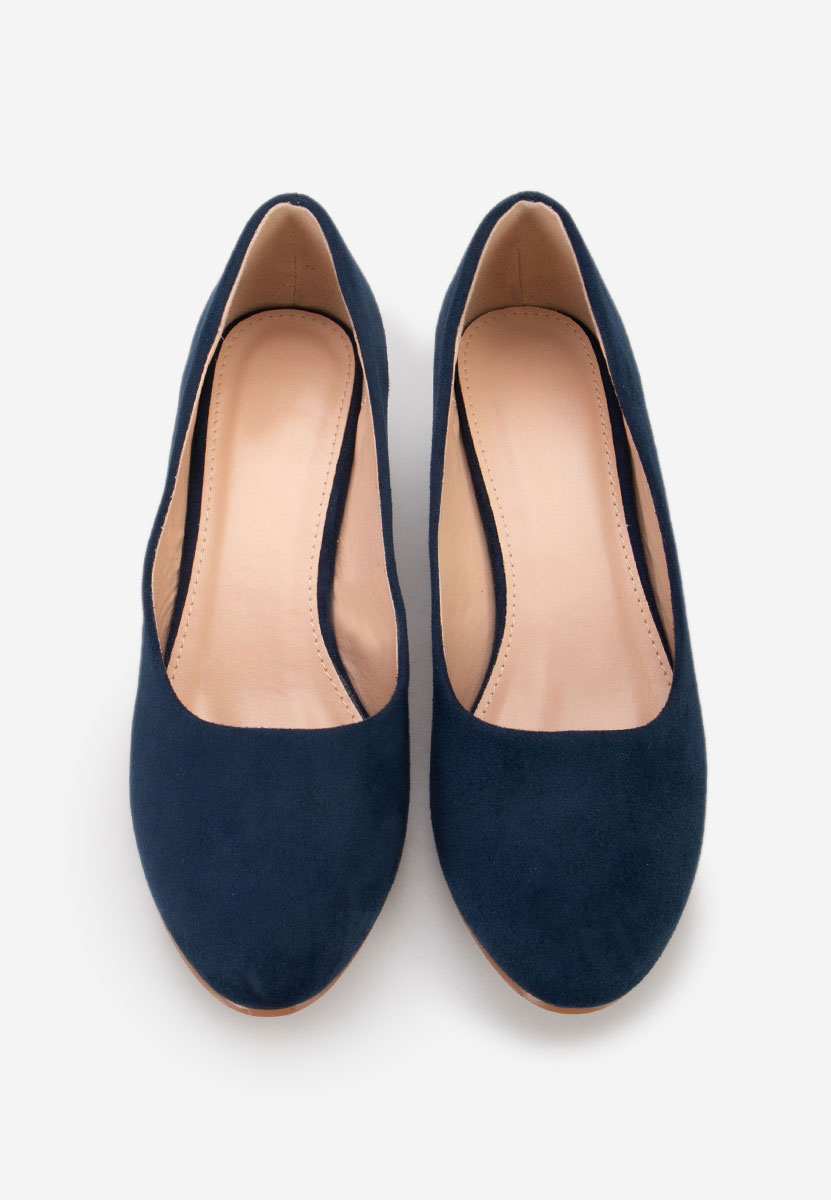 Pantofi cu platforma Orsola navy