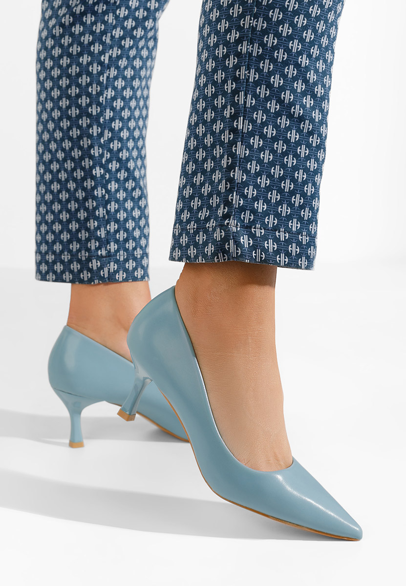 Pantofi stiletto Narelia bleu