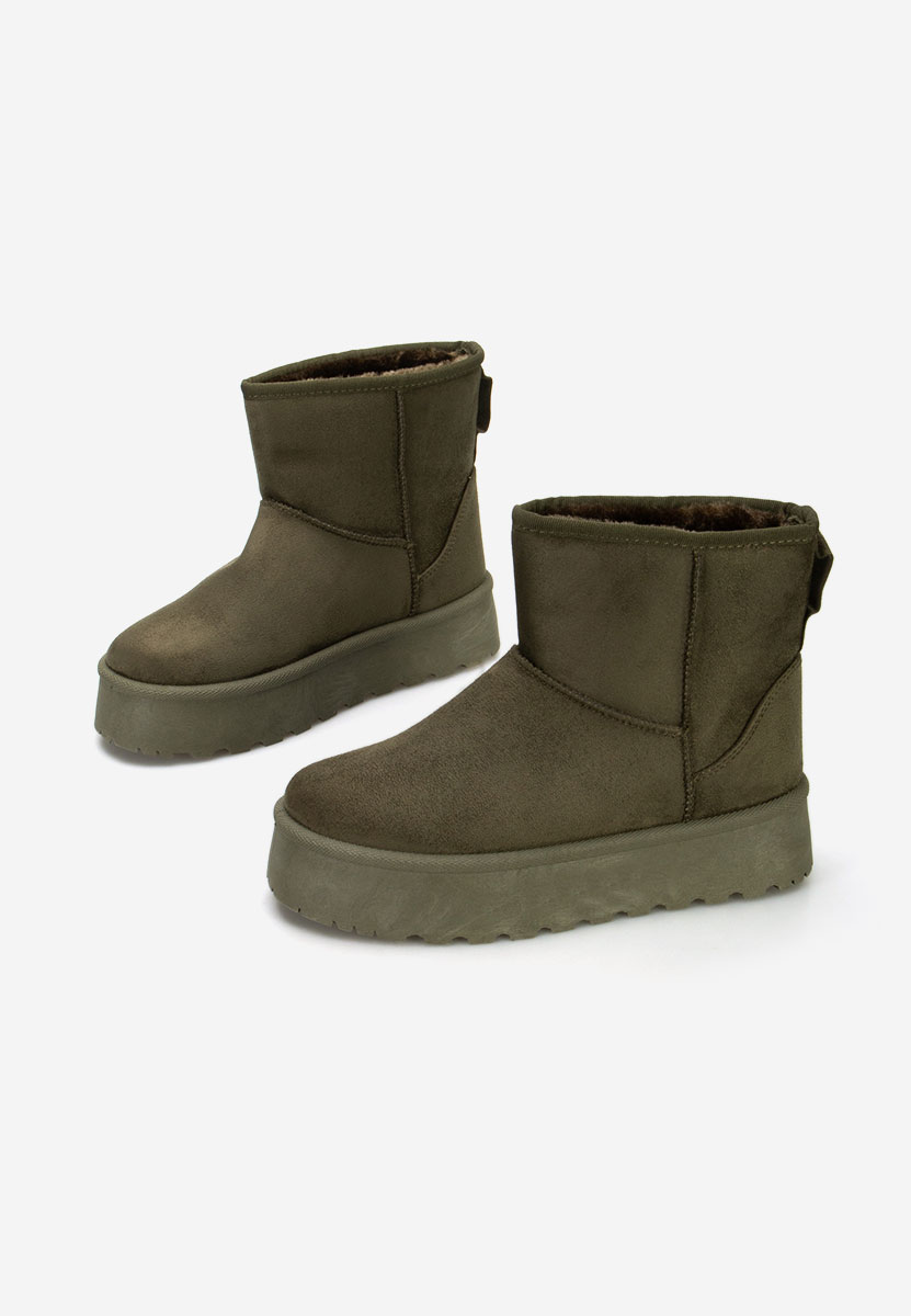 Cizme tip ugg Zadra V5 verzi