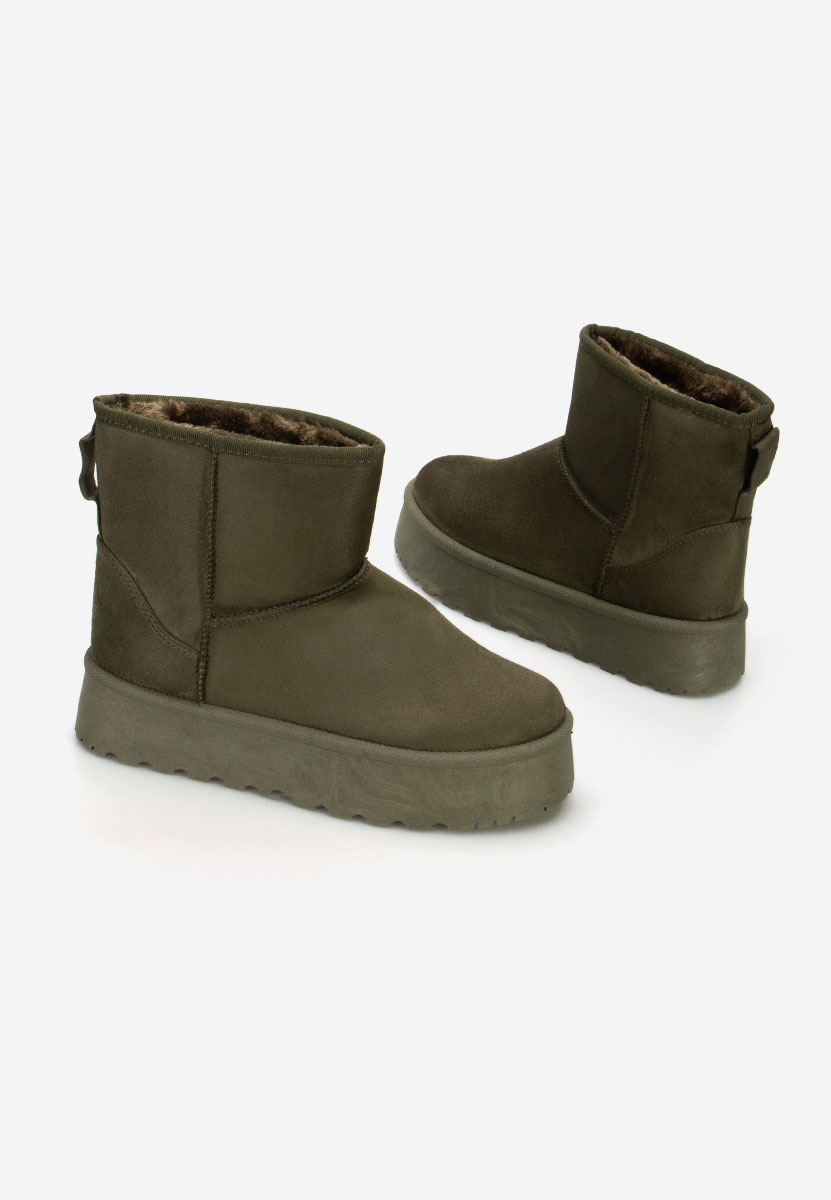 Cizme tip ugg Zadra V5 verzi