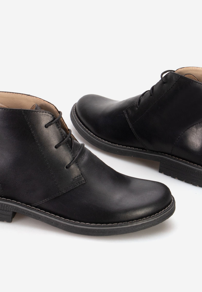 Ghete dama piele Kalisa V5 negre