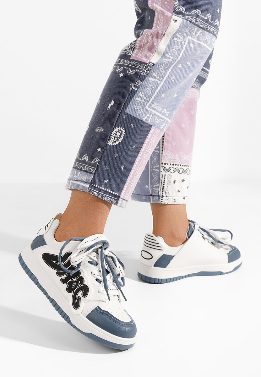 Sneakers dama Tabatha albi Sneakers dama Tabatha albi