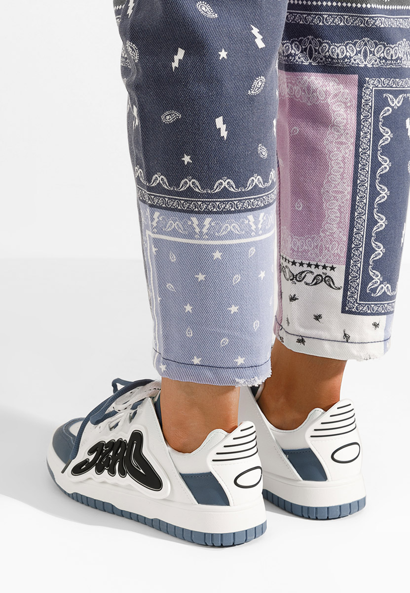 Sneakers dama Tabatha albi Sneakers dama Tabatha albi