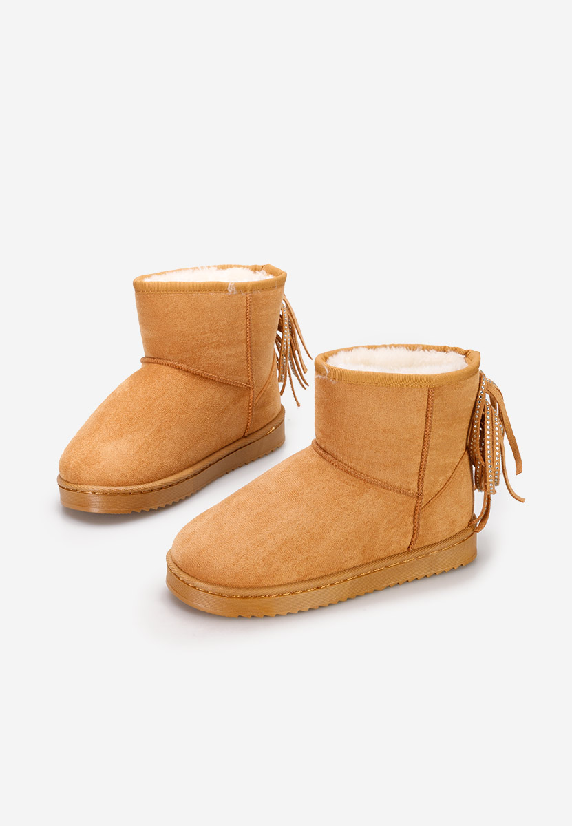Cizme fete Theresia C camel