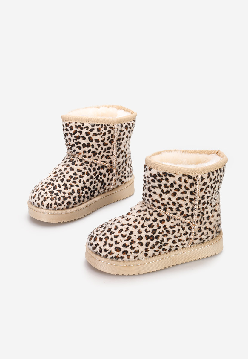 Cizme fete Charlotte B leopard