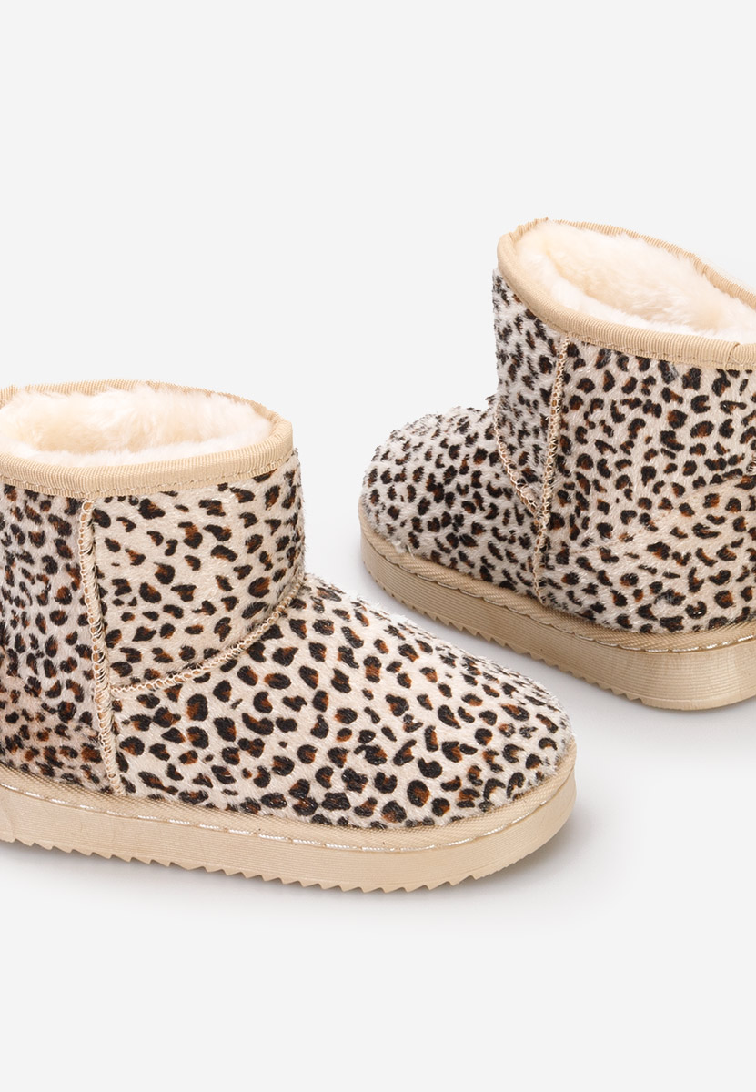 Cizme fete Charlotte B leopard