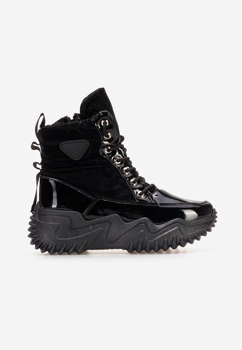Sneakers cu platformă Nalonia negre
