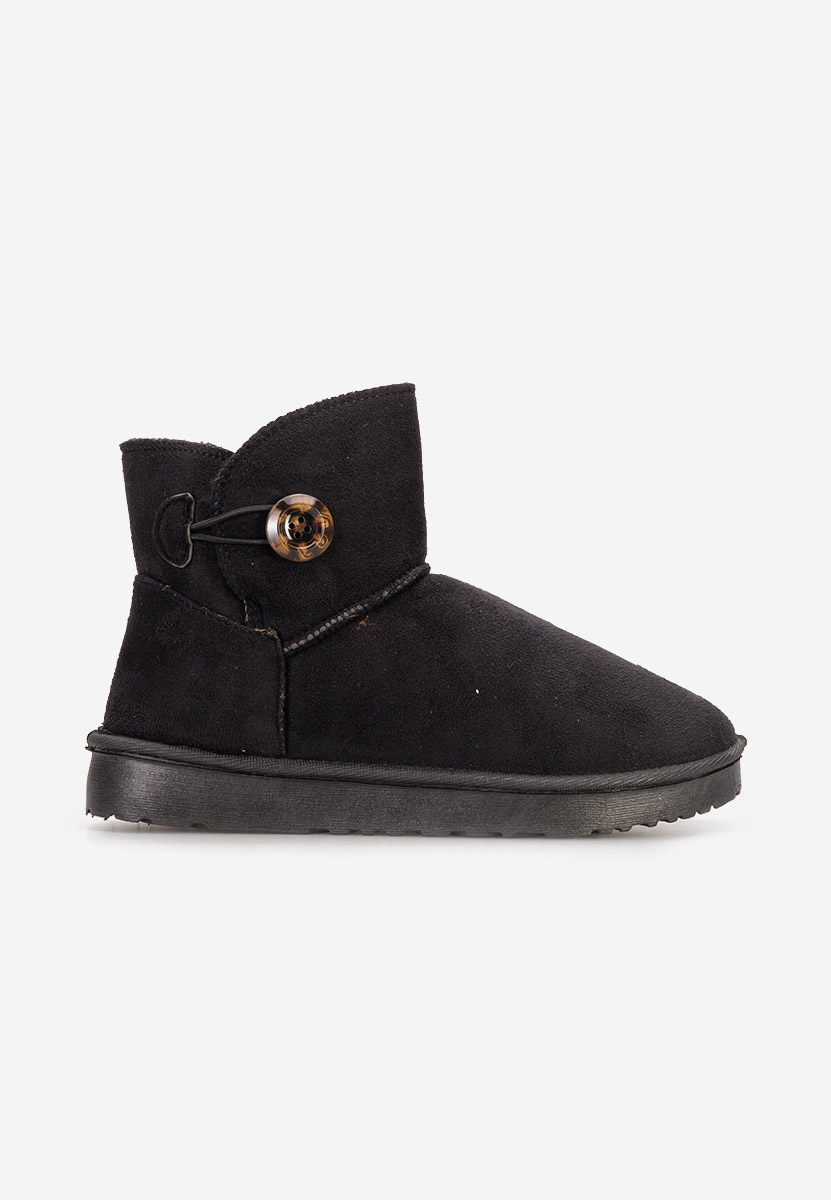 Cizme tip ugg Liberna negre