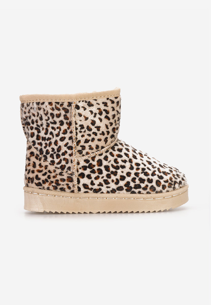 Cizme fete Charlotte B leopard