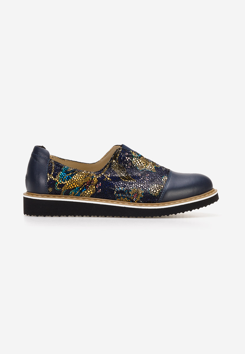 Pantofi casual dama piele Ariva V3 multicolori