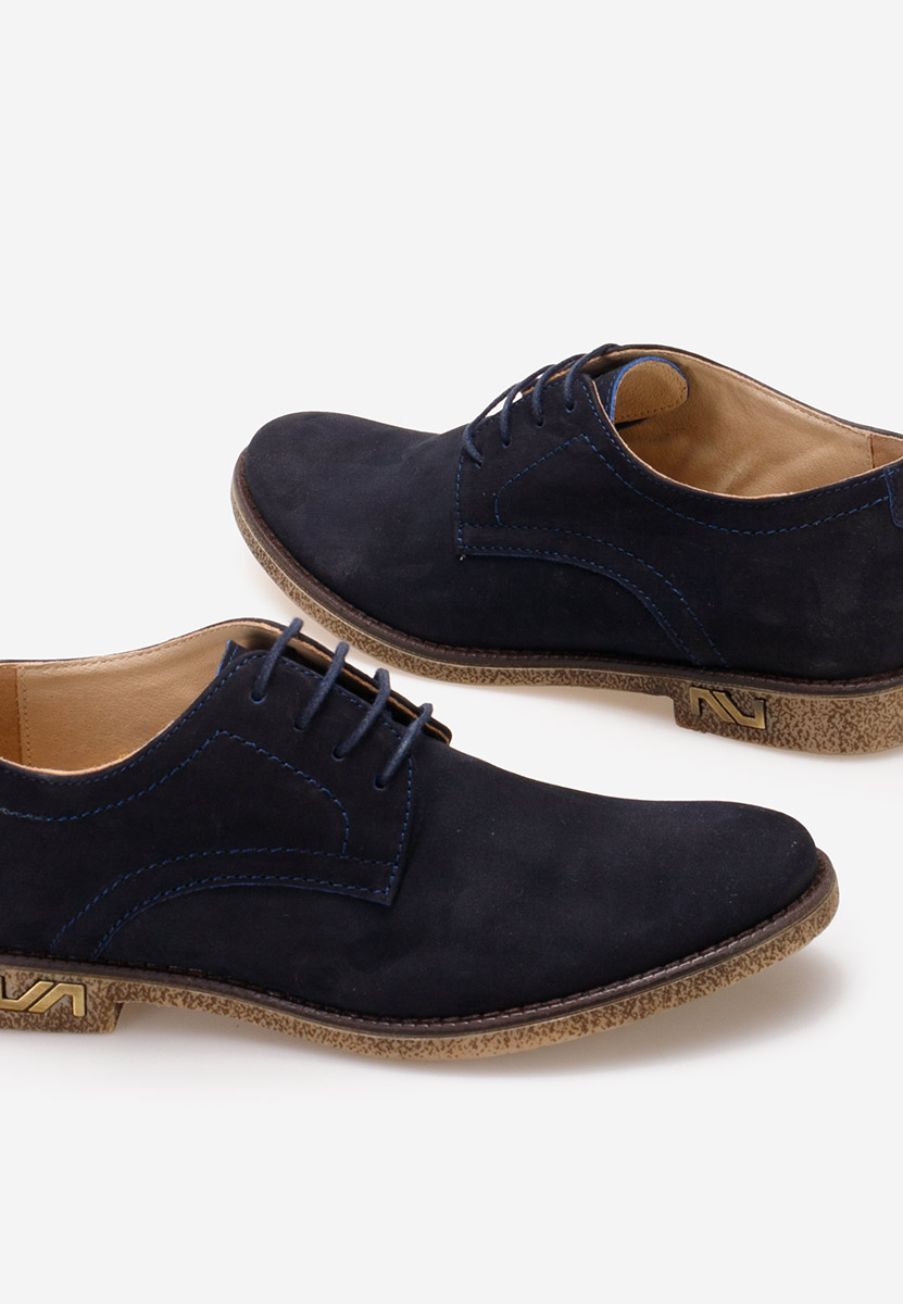 Pantofi derby piele Doresa navy