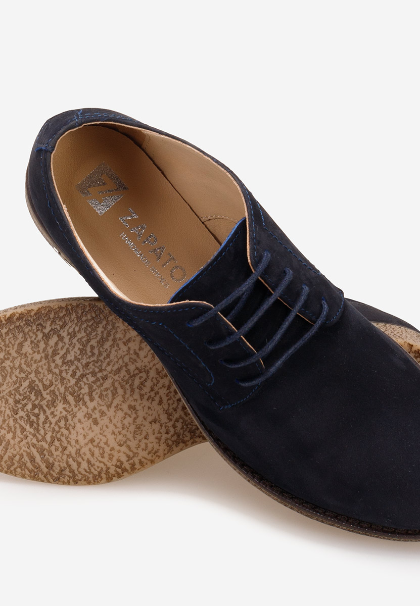 Pantofi derby piele Doresa navy