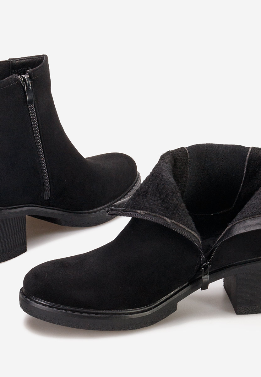 Botine chelsea dama Zhiva negre