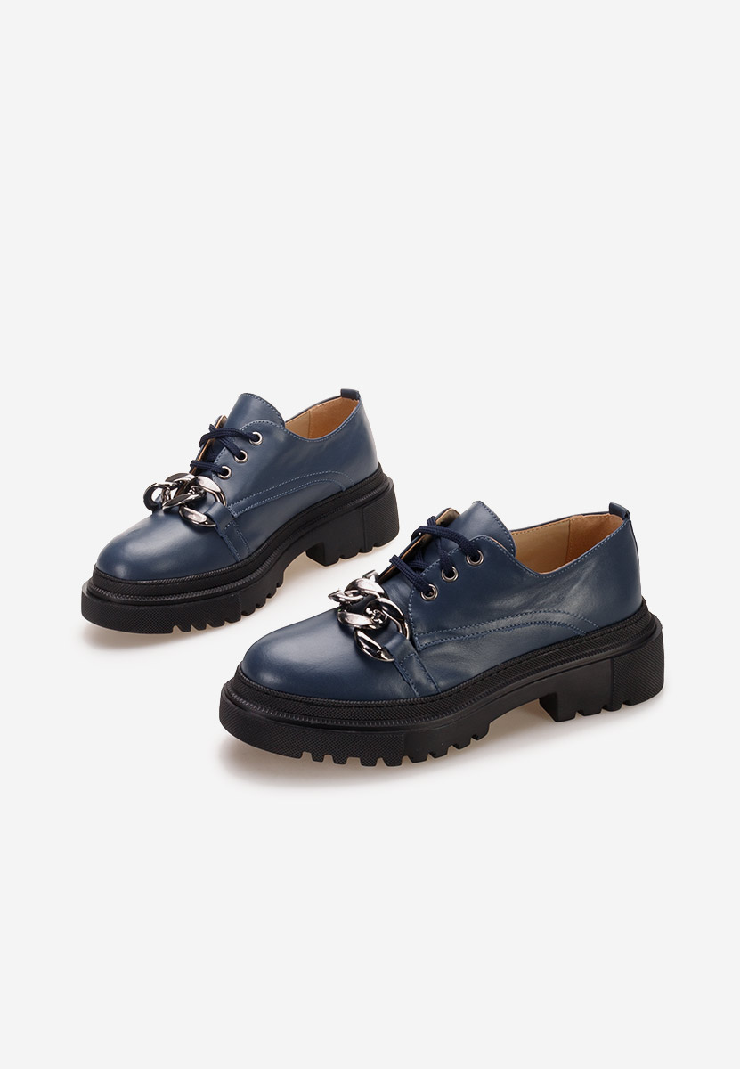 Pantofi casual dama piele Vorea navy