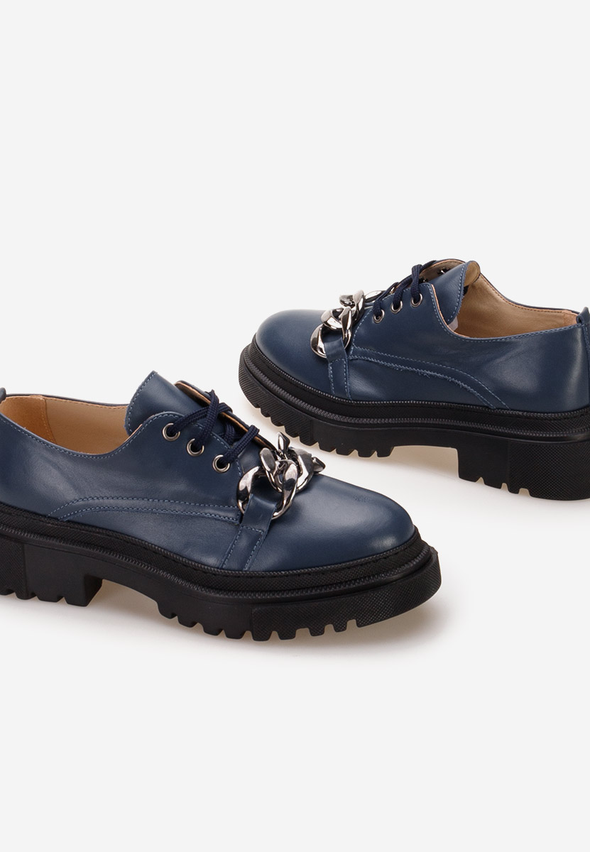 Pantofi casual dama piele Vorea navy