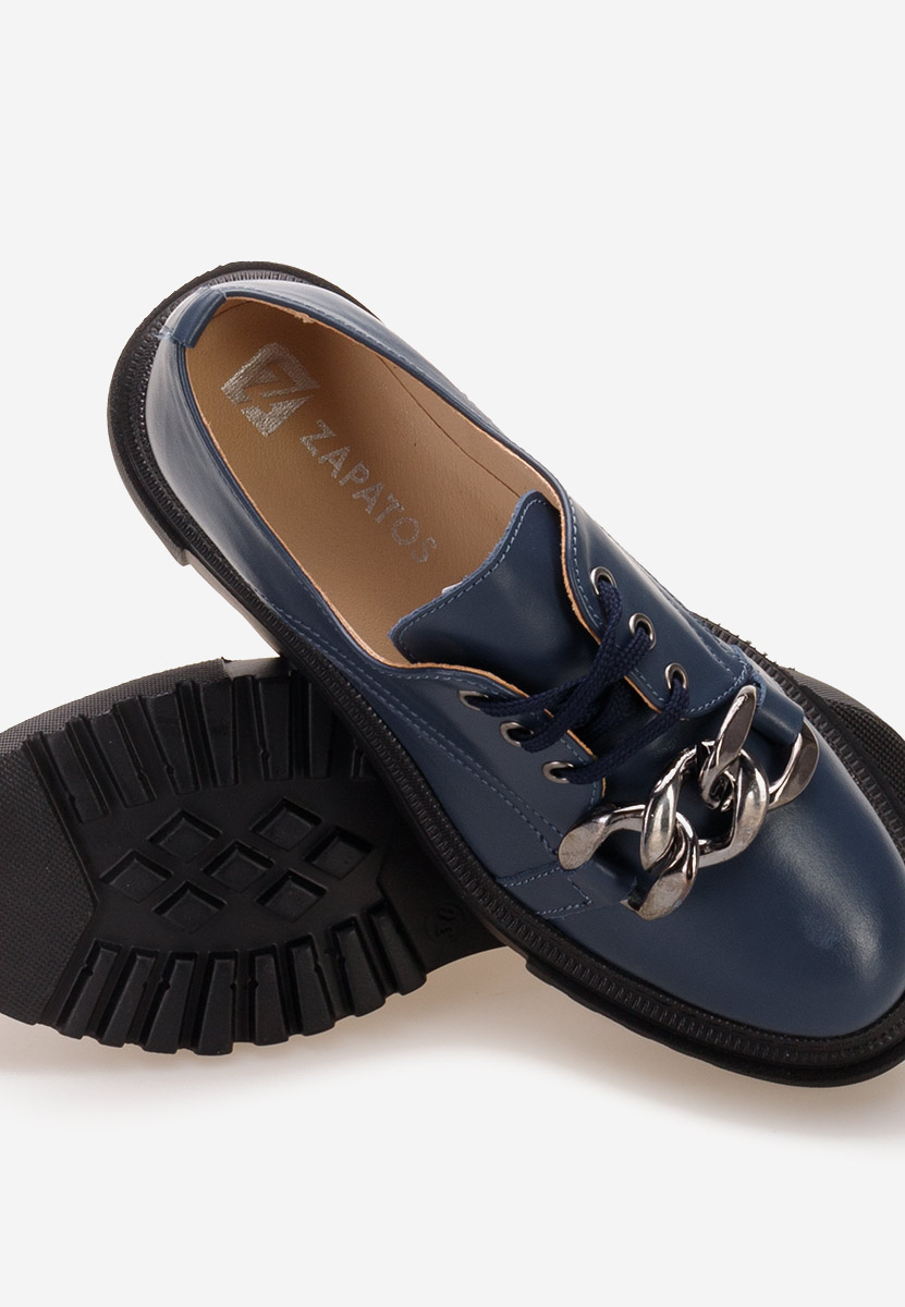 Pantofi casual dama piele Vorea navy