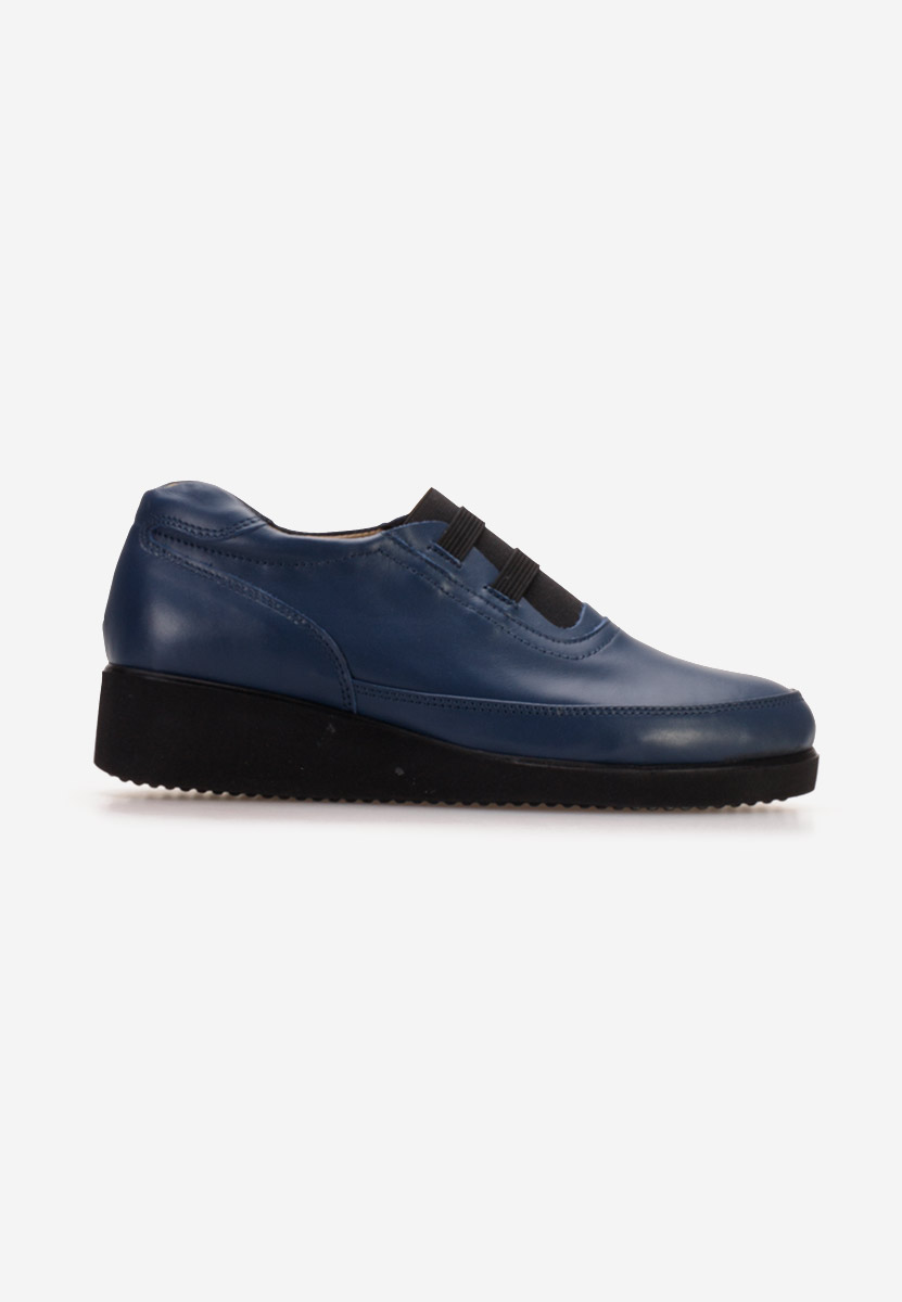 Pantofi casual dama piele Zelya navy