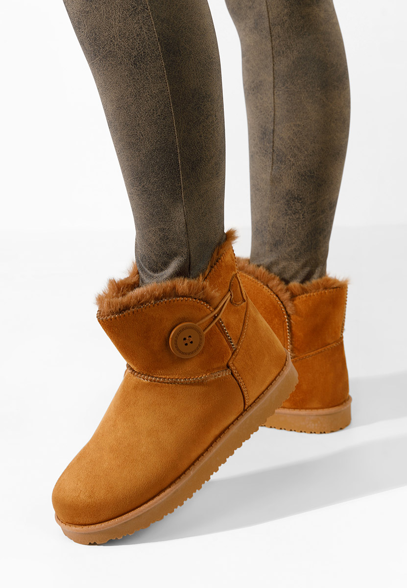 Cizme tip ugg Troyes V3 camel