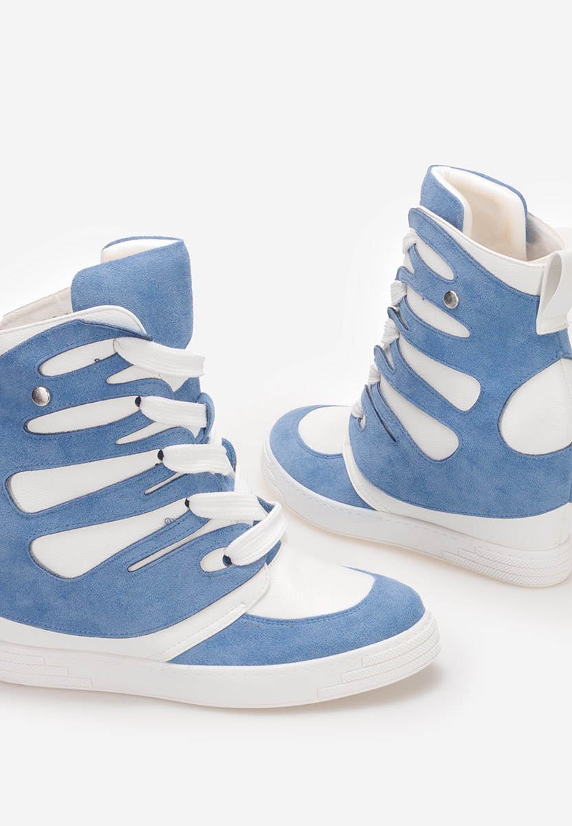 Sneakers cu platforma Kaia albastri