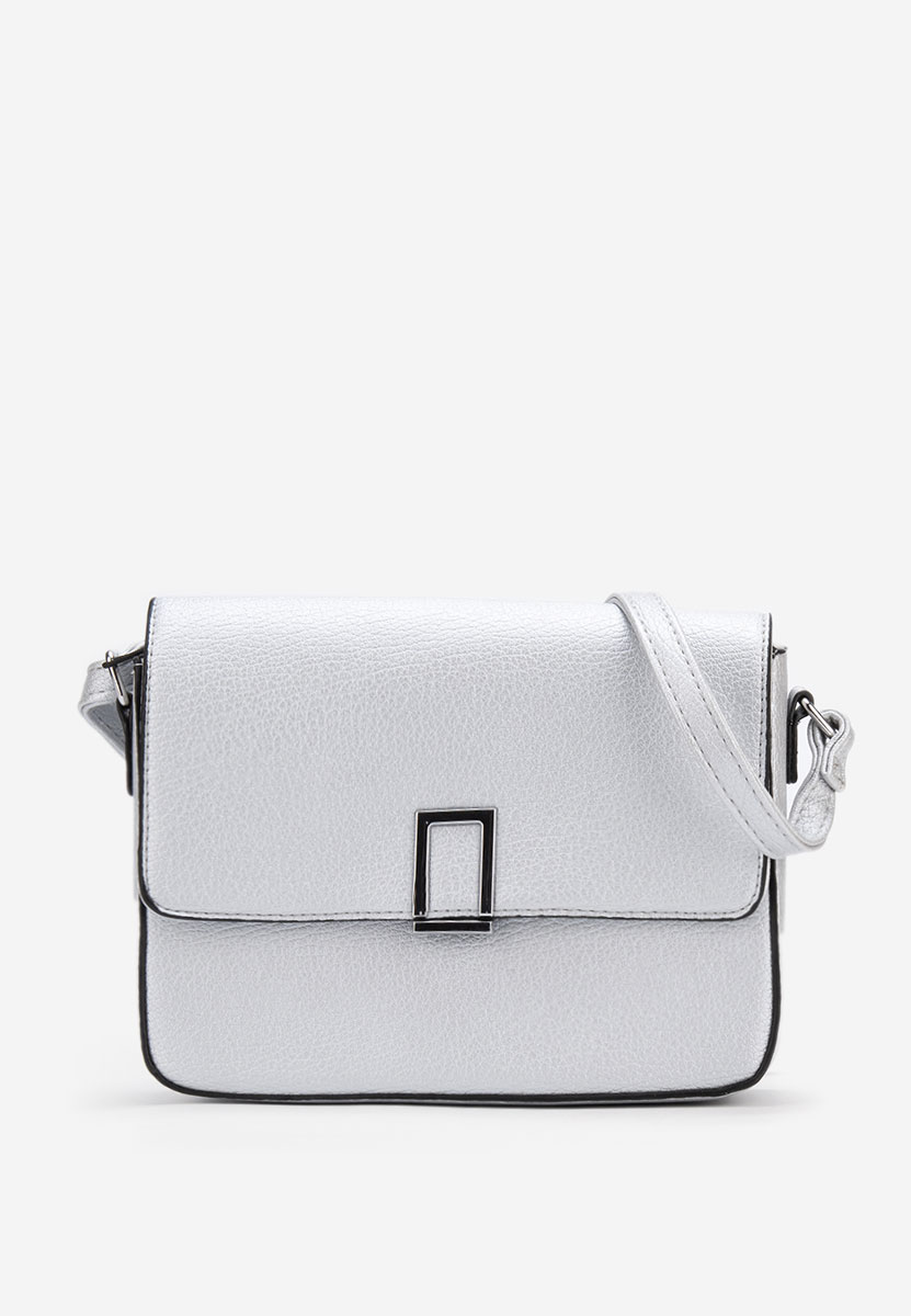Geanta Crossbody Zaetia argintie