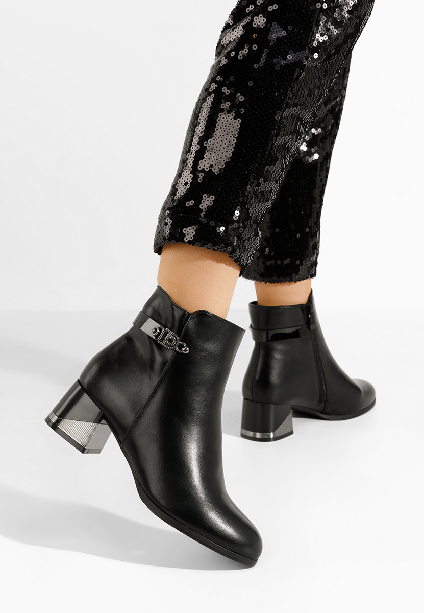 Botine dama elegante Zenira negre