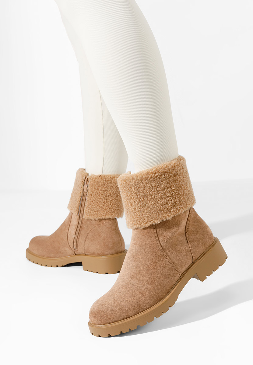 Ghete imblanite dama Lyora camel