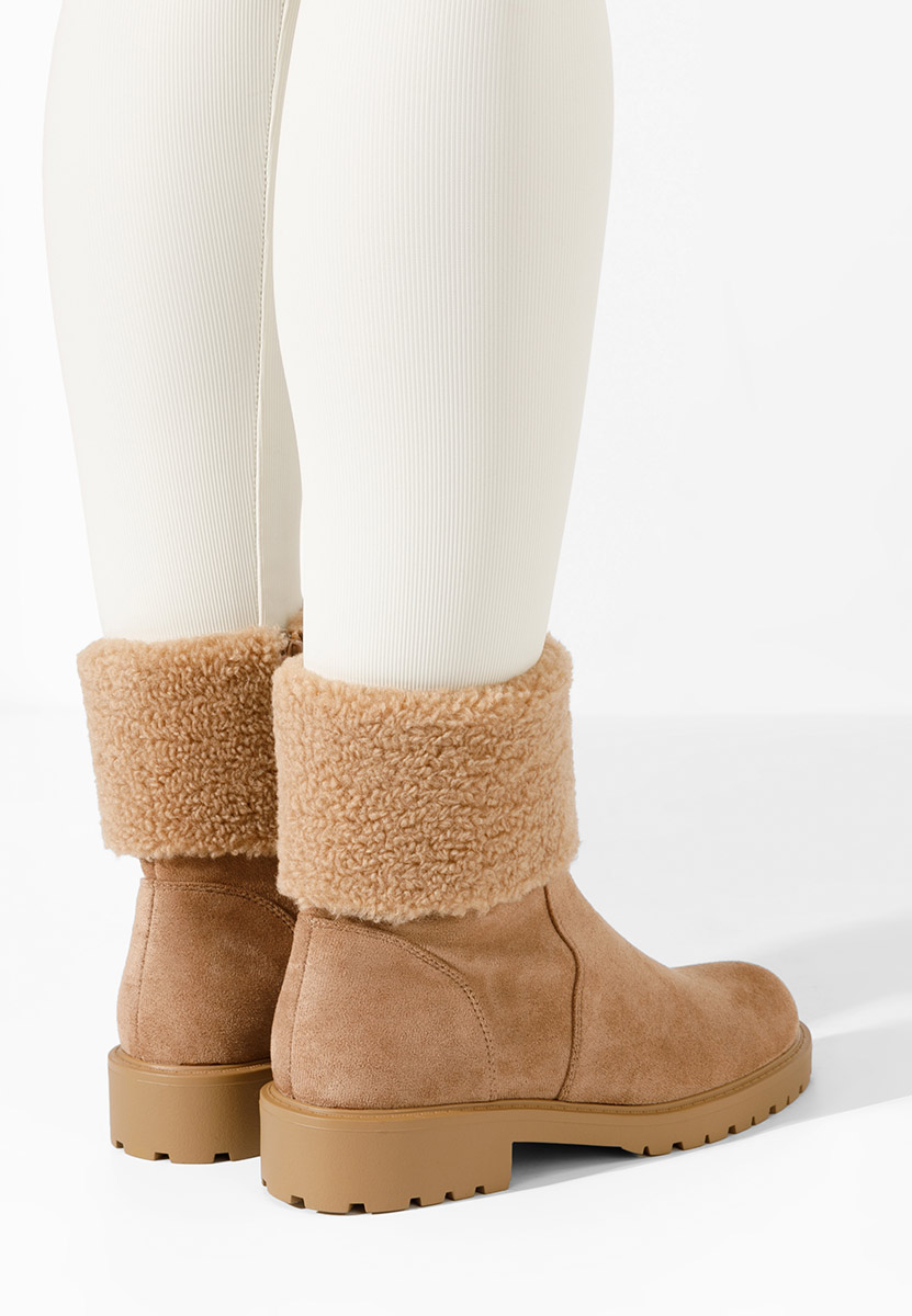 Ghete imblanite dama Lyora camel
