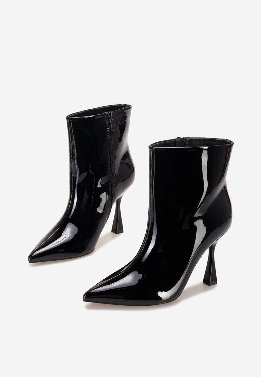 Botine stiletto Thessalia negre