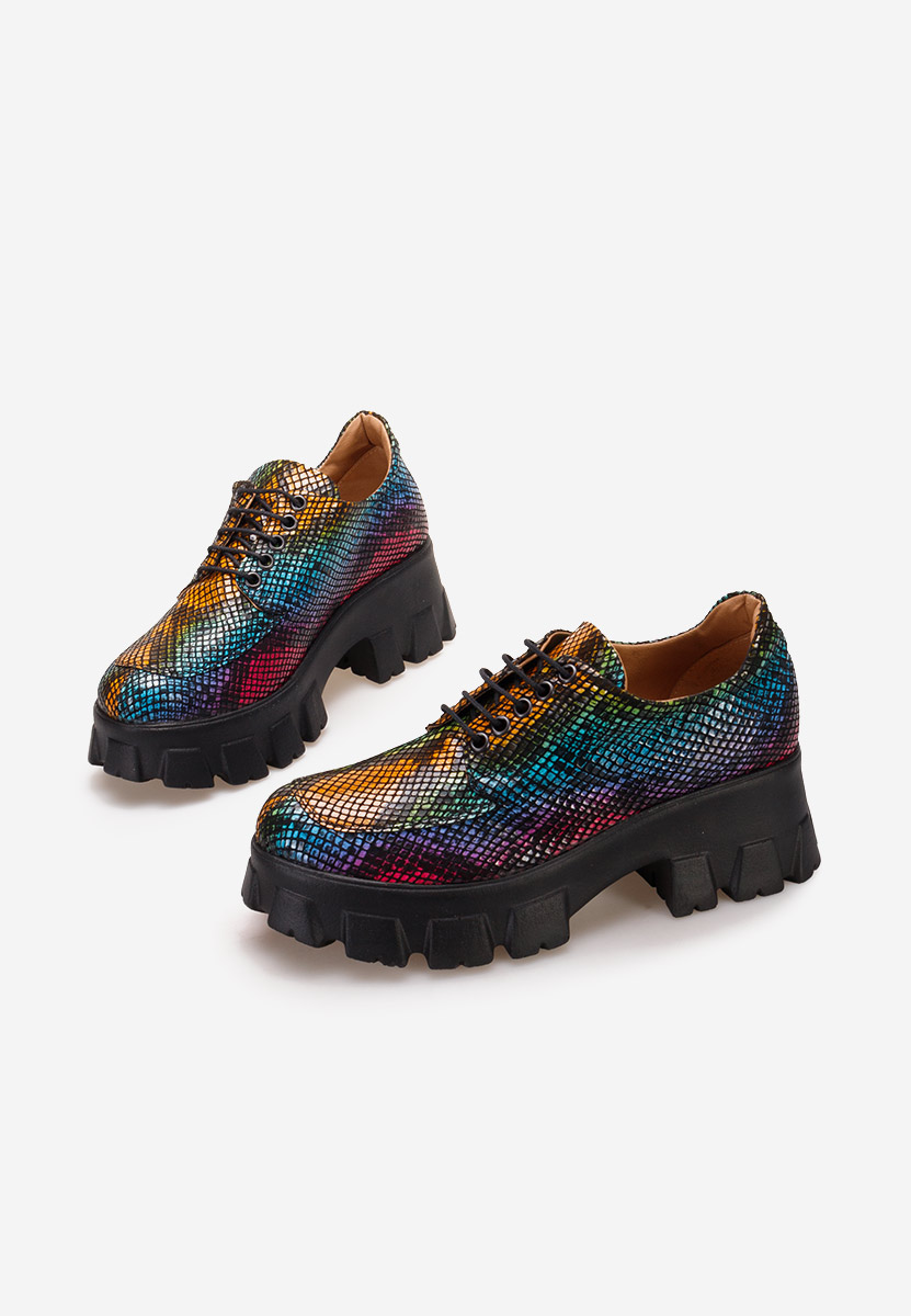 Pantofi casual dama Rosina V4 multicolori
