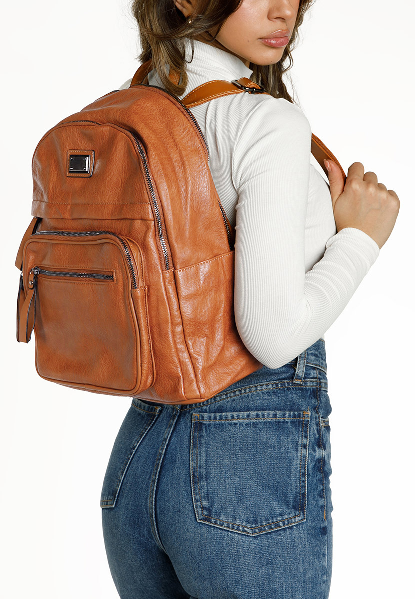 Rucsac dama Abriella camel