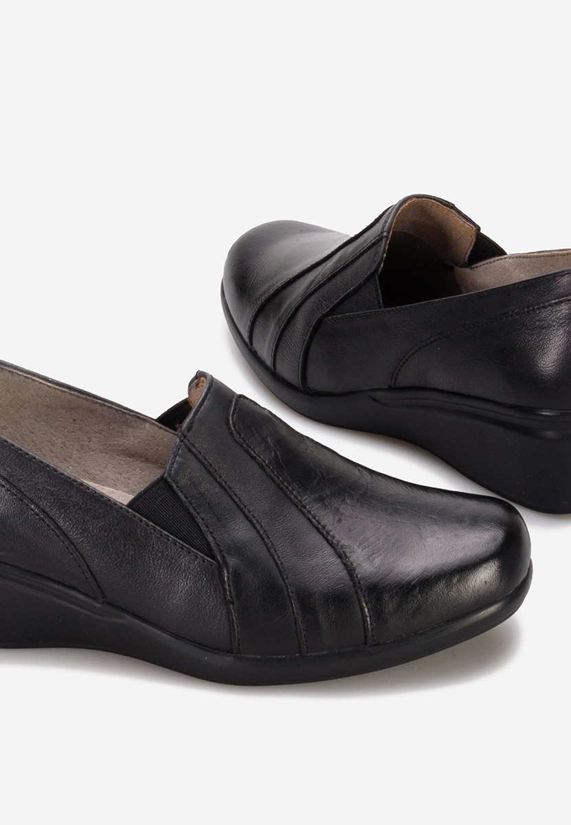 Pantofi cu platforma Verenta negri
