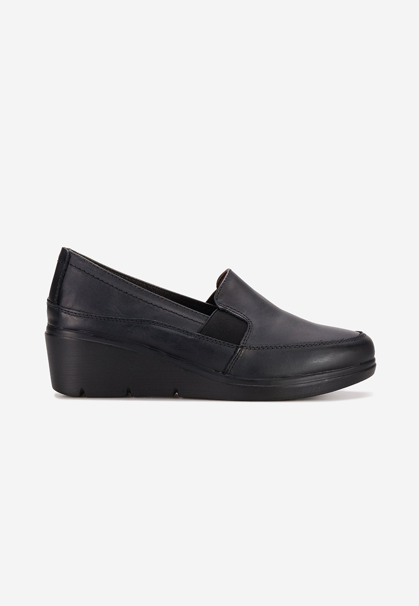 Pantofi casual cu platforma Sabra negri