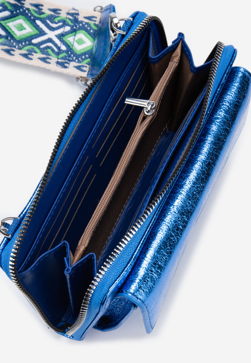 Clutch Liada albastru