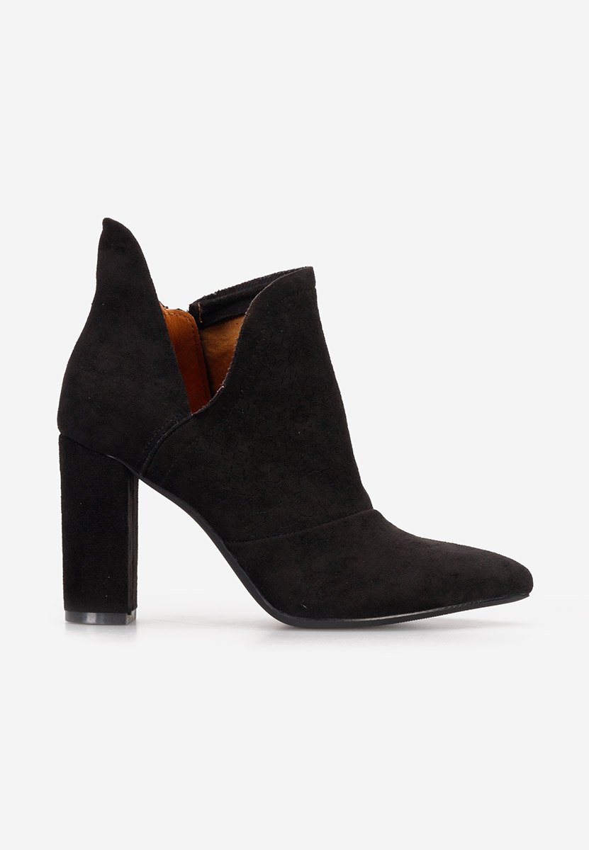 Botine de primavara Ronnia negre