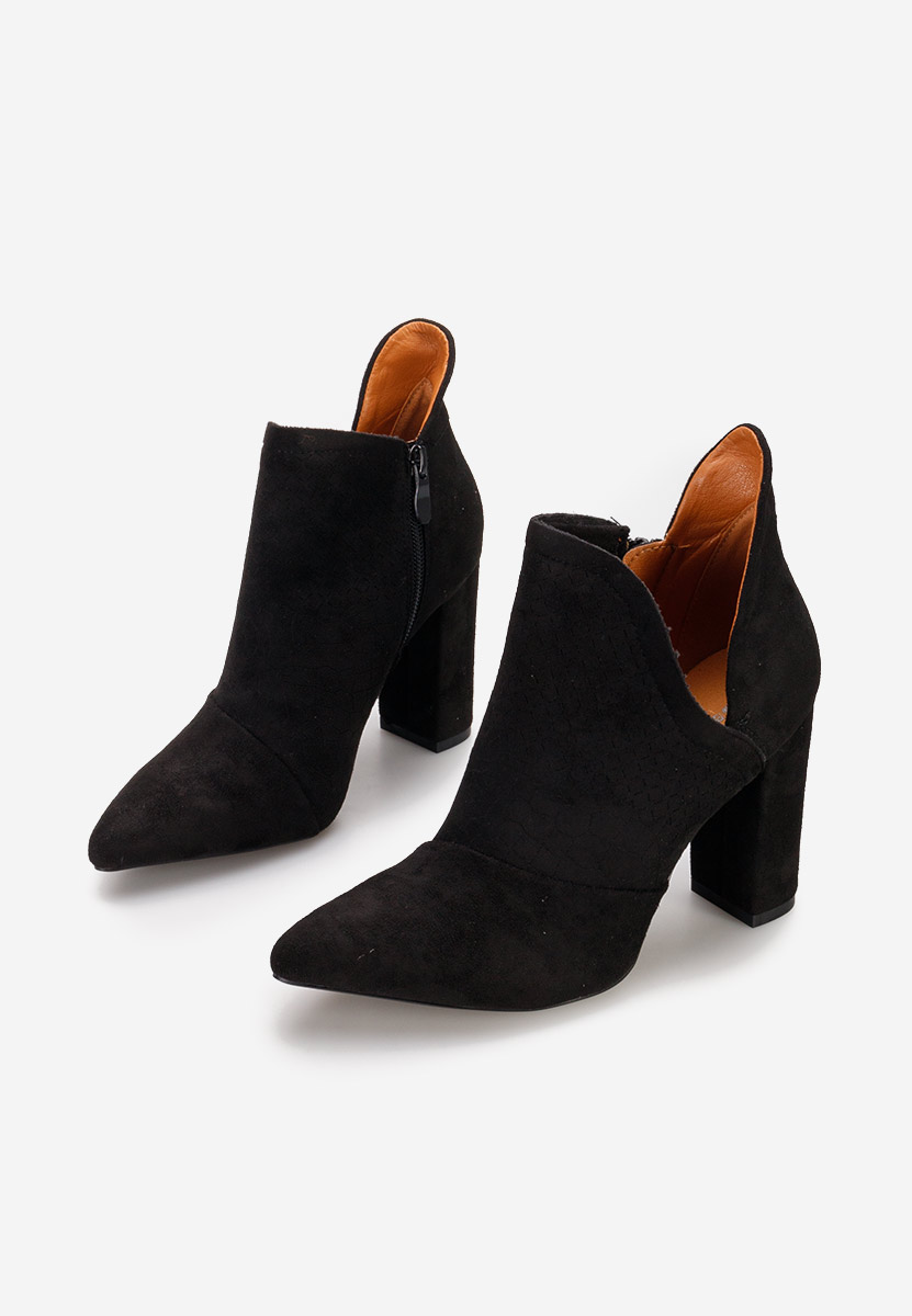 Botine de primavara Ronnia negre