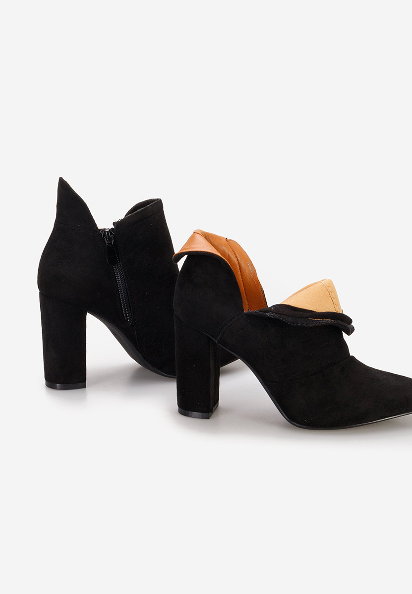 Botine de primavara Ronnia negre