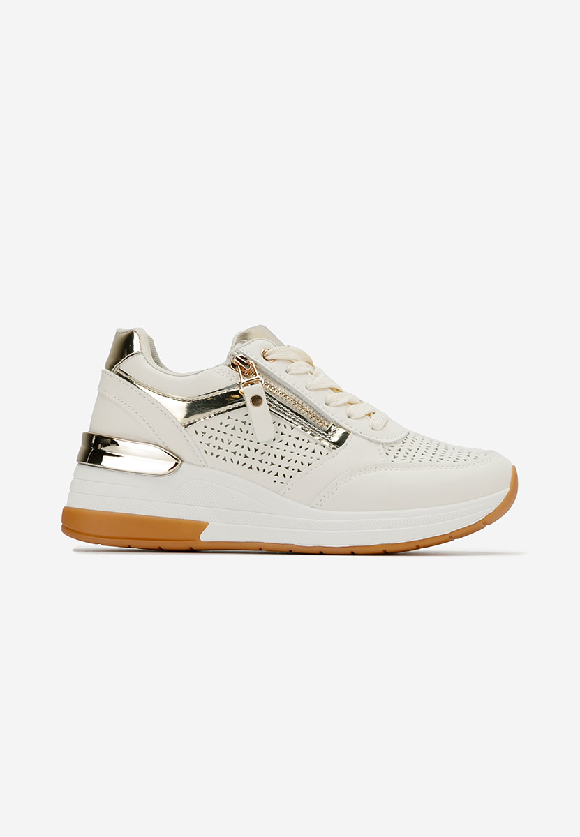 Sneakers cu platforma Narola bej