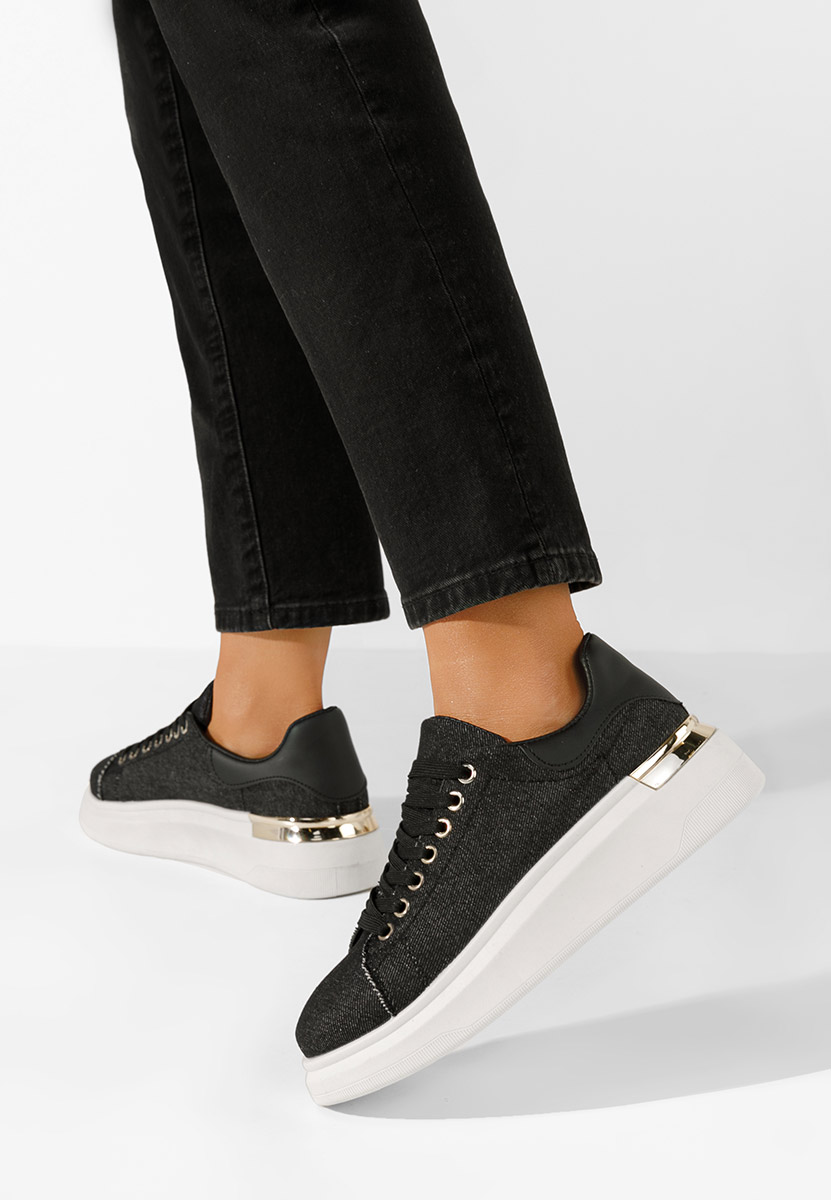 Sneakers cu platformă Amria negri