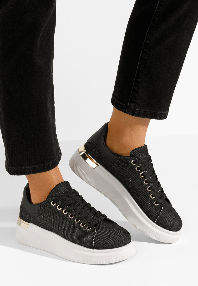 Sneakers cu platformă Amria negri