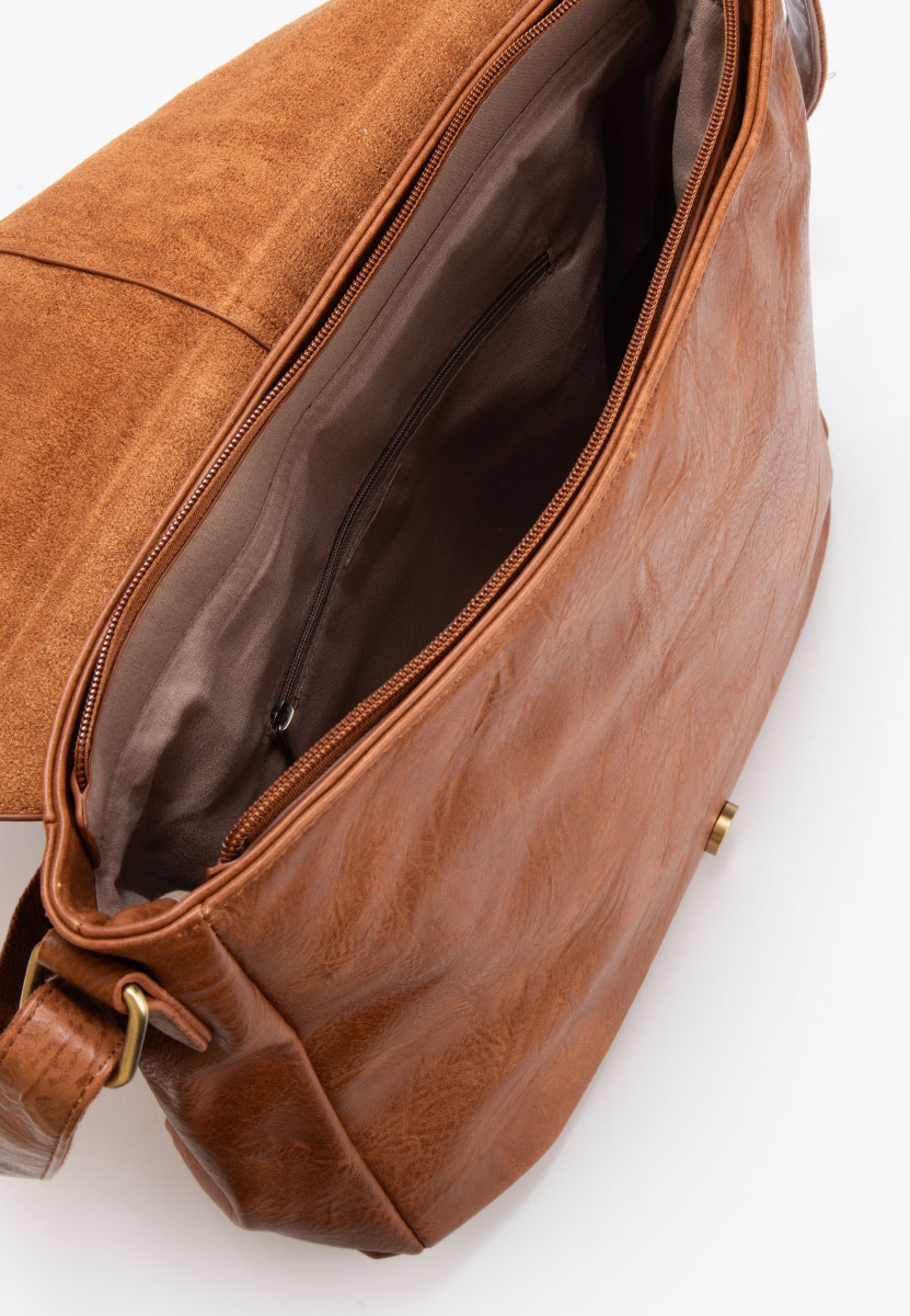 Geanta de umar Selona camel