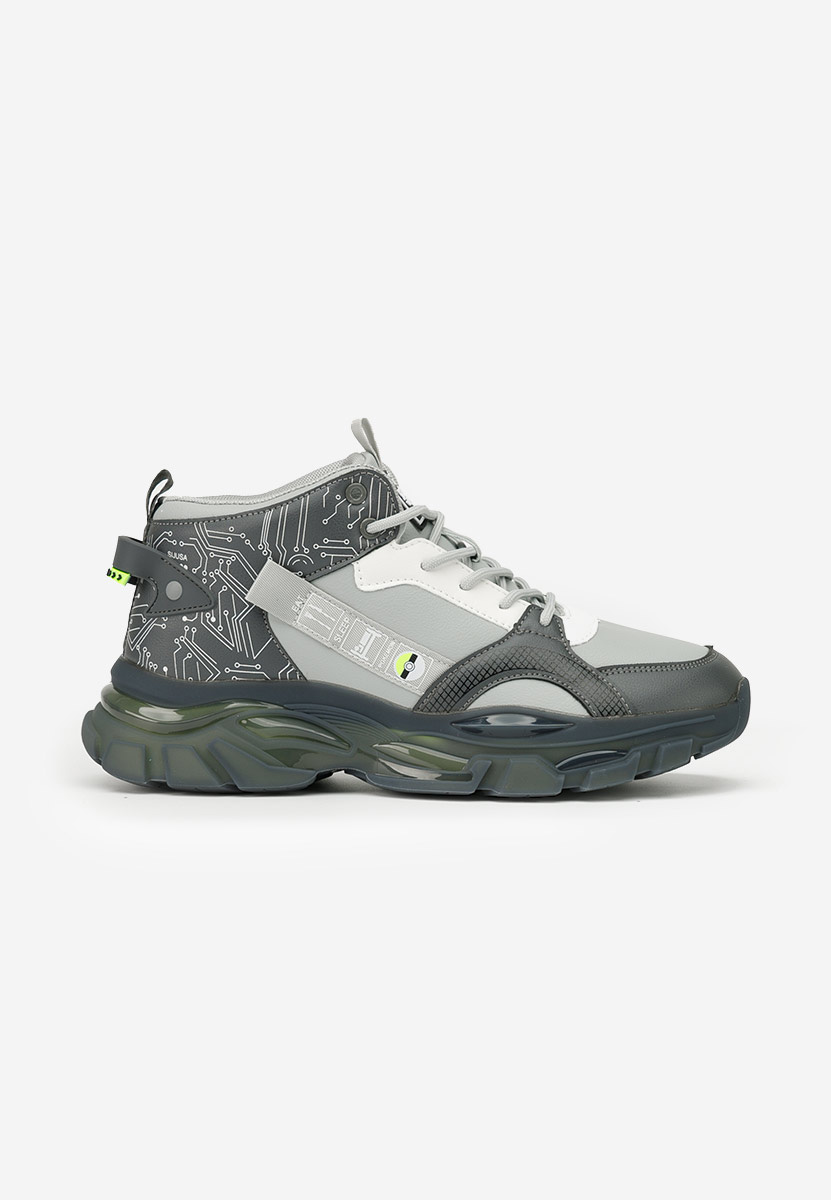 Sneakers barbati Zavis gri