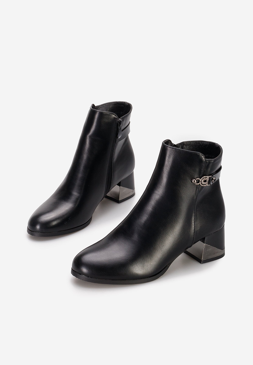 Botine dama elegante Zenira negre