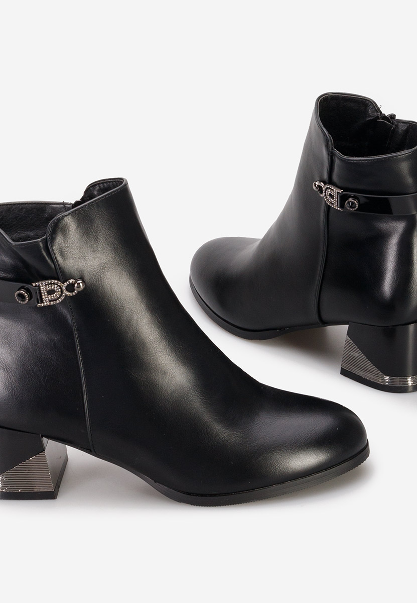 Botine dama elegante Zenira negre