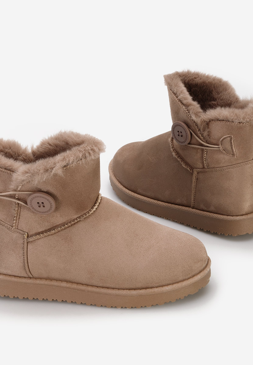 Cizme tip ugg Troyes V4 kaki