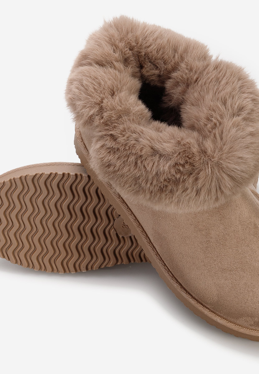 Cizme tip ugg Troyes V4 kaki