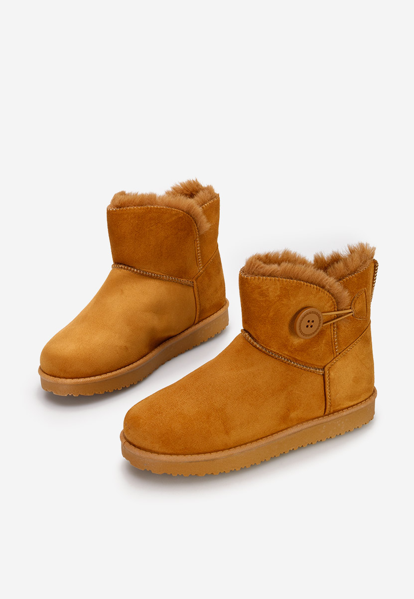 Cizme tip ugg Troyes V3 camel