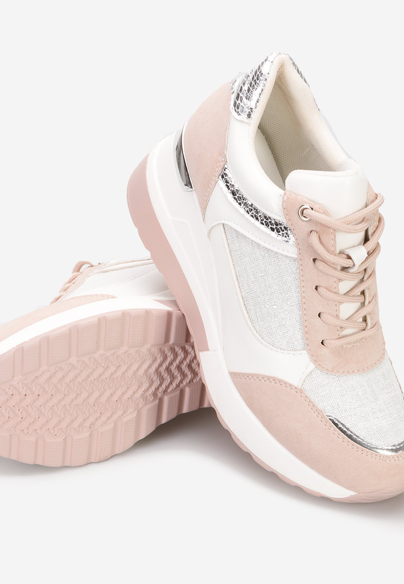 Sneakers cu platforma Breves roz